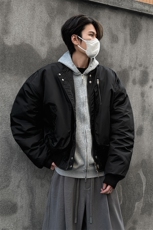 冬季美式飞行员短款加厚棉衣冬装棒球领棉服男装外套S376-特125，男装棉衣，电商A233-1
