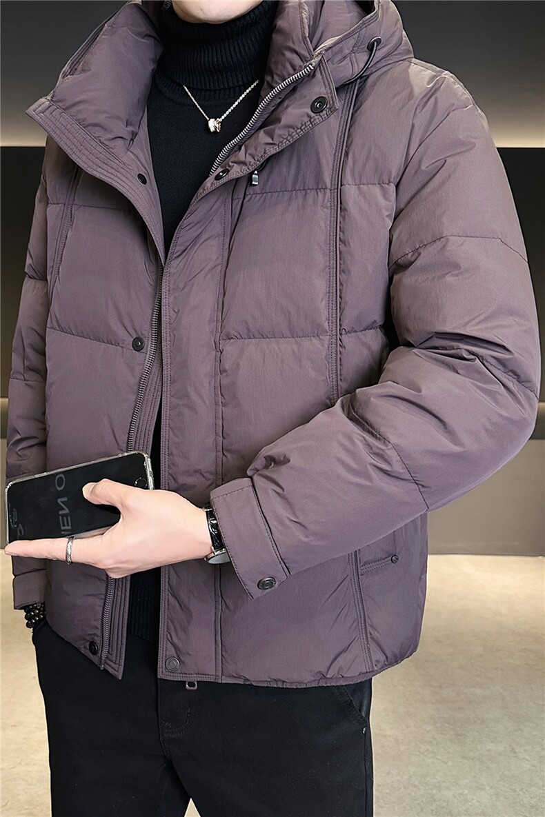 标50绒羽绒服男冬季2025新款外套A313-3311-P215控劵后298,男装羽绒服,电商A313