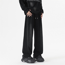 现货主推百搭男秋冬港风新款宽松休闲裤X416B-1-KL951-P60限价88，男装休闲裤，星座416B-1