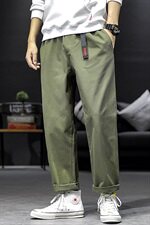 2021秋冬新沙发墙日系大码男腰带宽松绣花休闲裤长裤K563-P45，男装休闲裤，电商A001