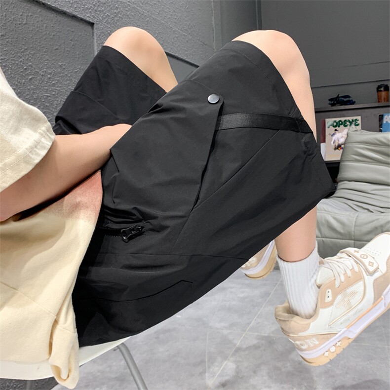 高品夏季工装短裤男纯色宽松大码运动五分裤DSA157B-D609-特P40,男装牛仔裤,电商A157B
