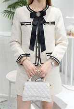 小香风套装，女装职业装，米社