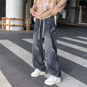 美式牛仔裤男款秋季长裤潮 N1068 P42图片
