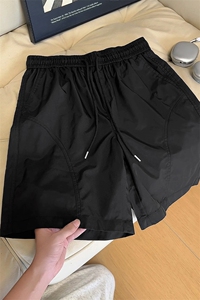 备货50w件2026夏季冰丝拼接大码短裤男DK5855-特P9建议零售价28图片