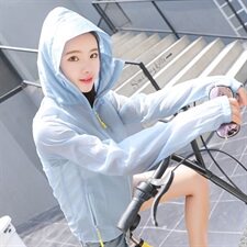 防晒衣外套女装2023春秋夏季新款韩版百搭薄款防晒衫宽松防晒服，女装防晒衣，可可小西