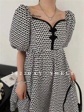 重工盘扣连衣裙，女装连衣裙，欧妮卡蒂蔓