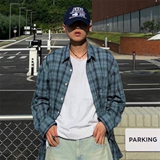 春夏~男装格子衬衫宽松休闲衬衣格纹薄外套XZ716A-CS809P55，男装衬衫，星座716A（原星座815-4）