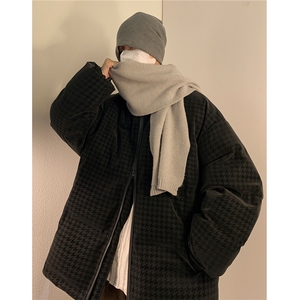冬装新款 宽松加厚皮衣棉衣棉服男潮大码学生棉袄外套D232 P128图片