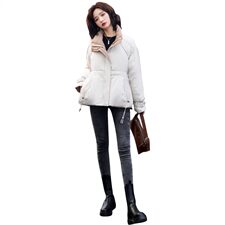 棉衣/棉服保暖拼色刺绣长袖气质百搭2020年冬季显瘦，女装棉衣/棉服，瑶迪依秀