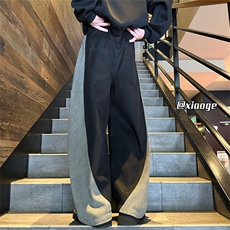 XZ616夏转秋重磅撞色拼接美式复古百搭休闲长裤TY1138P65控88，男装休闲裤，星座512A（原616）