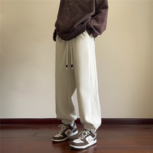 抖音  奥利绒加厚休闲裤宽松束脚裤D329-QM653-特P45-控78图片
