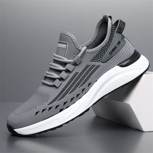 X4991-p145男鞋新款韩版透气休闲板鞋运动鞋潮流飞织鞋，男鞋休闲鞋，星座1407-3