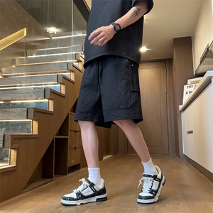 量大优 供视频 泡泡纱速干短裤男 XH75-特P25图片
