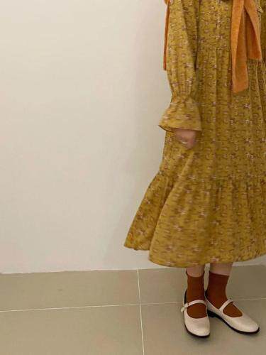 春-踏青亮色连衣裙，女装连衣裙，LUCY