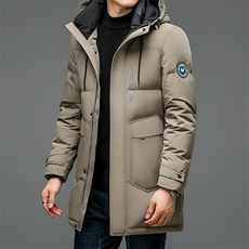 羽绒服秋冬季羽绒外套百搭风衣保暖羽绒商务休闲上衣HD6807-P330，男装羽绒服，星座1105-3