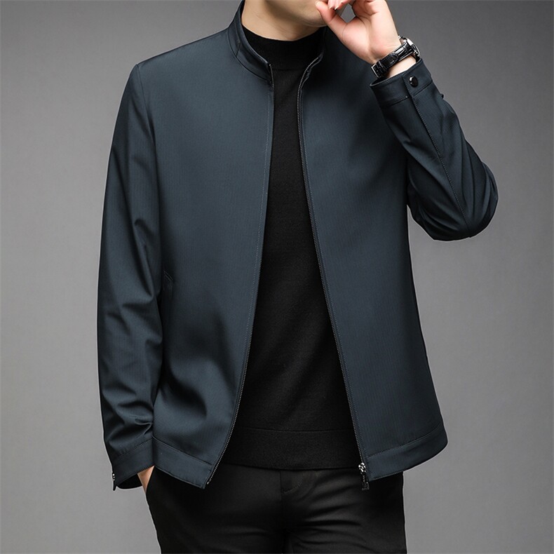 AB8205钱塘200-3常年款男士主推休闲中老年夹克外套精品P105,男装夹克,钱塘207-3