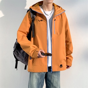 新款男女高品质户外登山服青少年学生冲锋衣夹克外套JK6633-P79图片