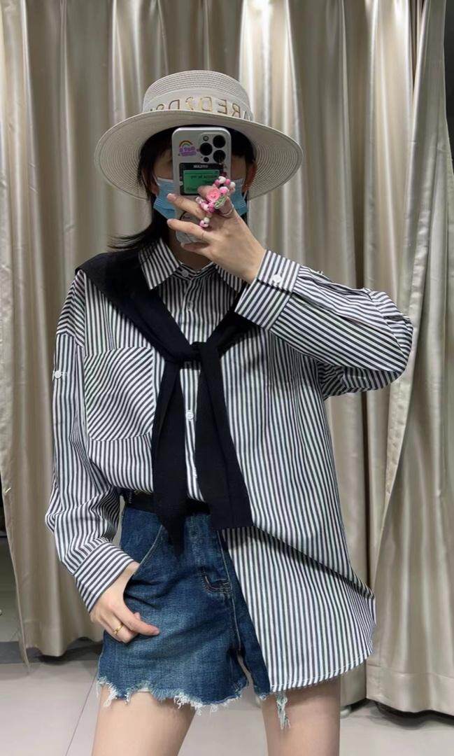 披肩条纹连衣裙，女装连衣裙，时代公主