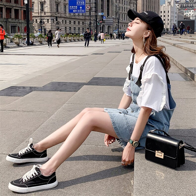 连衣裙2021年夏季时尚简约个性潮流中长款背带裙,女装套装/套裙,钱塘布衣
