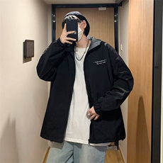 高级感超好看卫衣男小众高街夹克外套秋季宽松上衣服JD21，男装夹克，星座1116A-1（原606A）