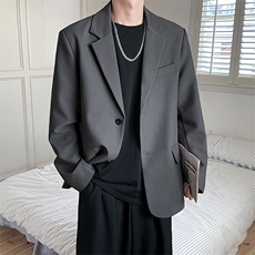 秋季新款Q2478-TP70108港风雅痞风西装外套男休闲西服，男装西服套装，电商A102