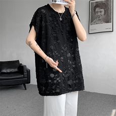 8XL-M重磅！特大码短袖T恤背心男宽松休闲百搭篮球服DX318P28，男装背心/马甲，电商D206-1