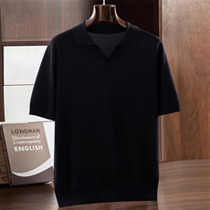 男士POLO领短袖，男装T恤，晨晟羊绒