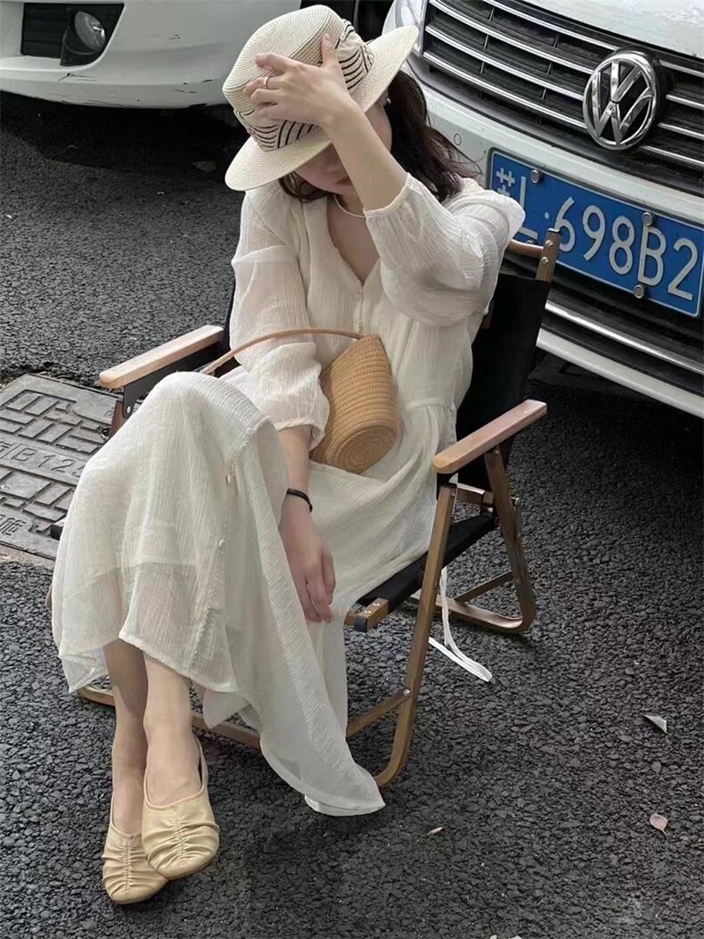 2022夏新款连衣裙，女装连衣裙，西子季