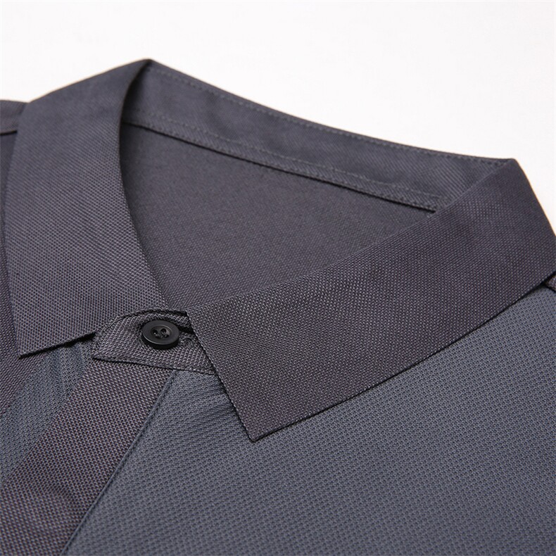22夏季新款短袖体恤中年男士纯色经典POLO衫潮流时尚百搭简约上衣,男装T恤,电商B212（原钱塘6029）