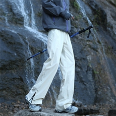 加绒加厚户外拉链速干登山防泼水冲锋裤YK311-特P常规45加绒50，男装卫衣，电商A429