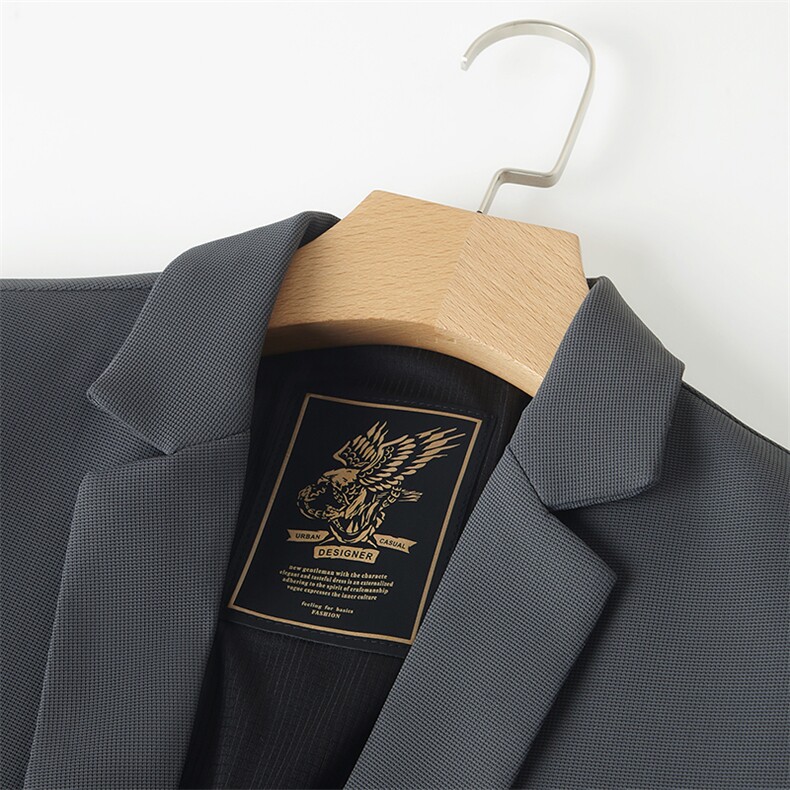 SJ2325男式2024年秋季新款长袖薄款西服休闲商务便服西装单西,男装西服套装,电商B360