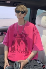 外景水洗夏季美式复古潮流宽松短袖T恤男休闲打底体恤DT7790/P35，男装T恤，电商B316
