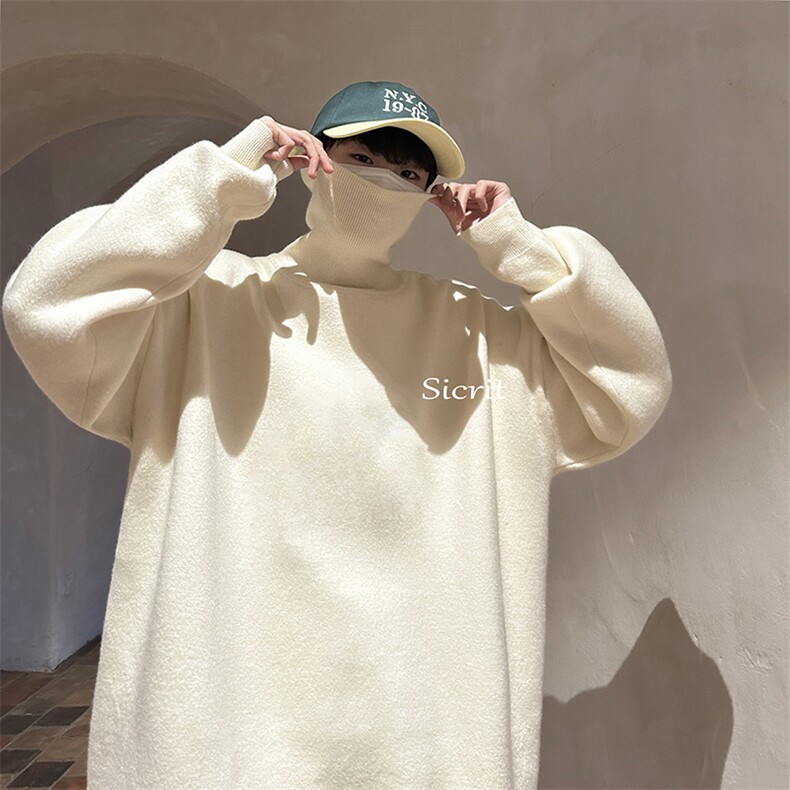 控68高领毛衣男士大码内搭毛线衣男GM45098-P45加绒款-P65,男装针织衫/毛衣,电商A040