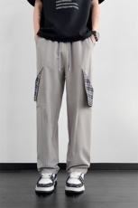 多口袋工装直筒休闲裤子男2025春秋季新款宽松运动，男装工装外套，星座1206（原A206）