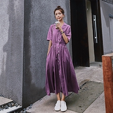4号出货2020夏季新款新款连衣裙225-1954-P105（控158），女装连衣裙，浙宝225