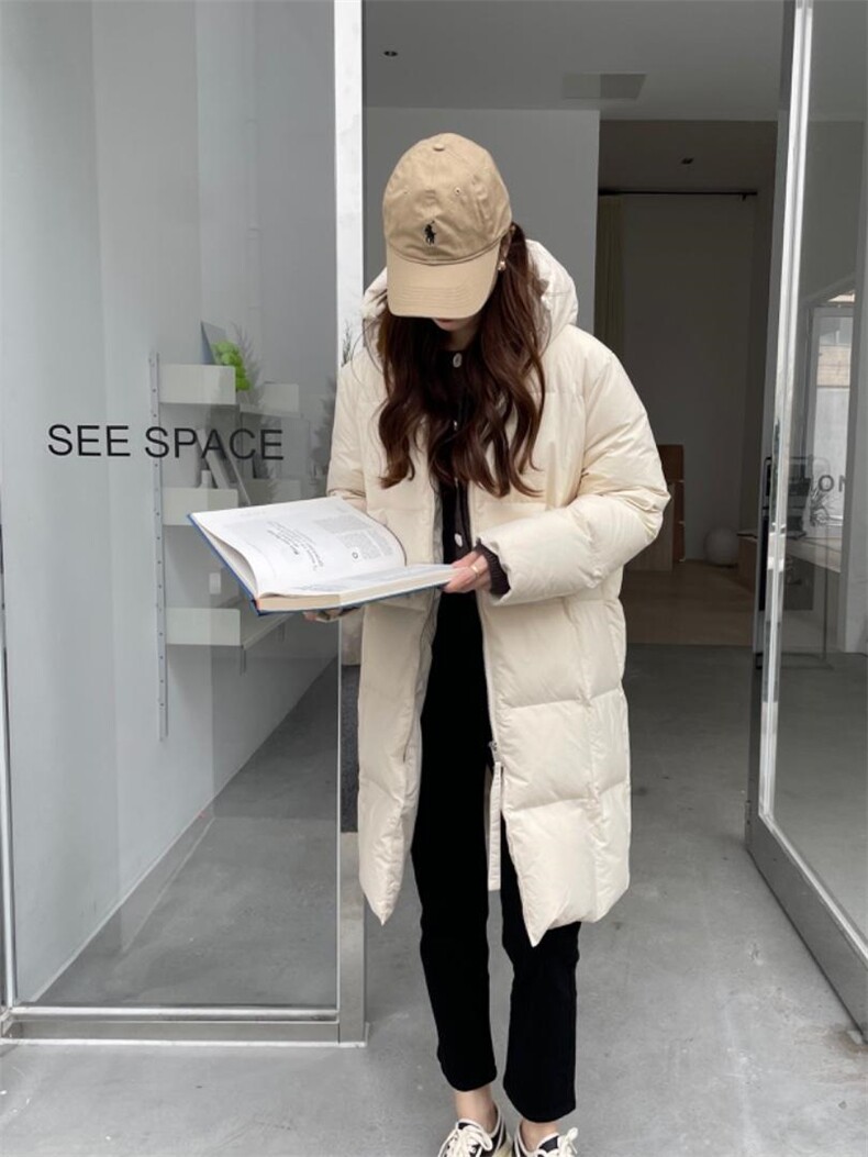 2021冬装新款羽绒服、90白鸭绒，女装羽绒服，MONO&BLOOM
