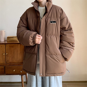 棉衣男冬季新款港风宽松立领棉服学生面包服MF700-P58(现货）图片