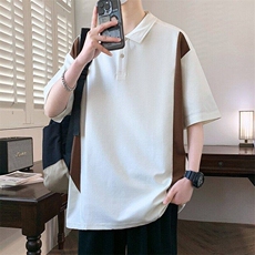 25070-特P60夏季休闲时尚T恤男短袖打底衫青少年翻领短袖polo衫，男装Polo衫，电商D310B