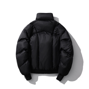1小众设计盔甲白鸭绒潮流大码M-5XL夹克式羽绒服YR77928P198控298图片