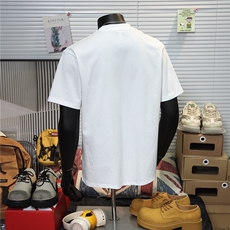 短袖T恤抖音得物现货可送样A061-AT01035-特P25，男装T恤，电商A061
