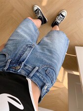 【现货】夏季新款甜酷风5分裤，其它，LOULOUDOU & KU.U.KU