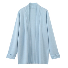 2025年秋季宽松型单件常规长袖开衫休闲/淑女，女装针织衫/毛衣，美够羊绒