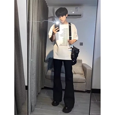 1506-1/XXK0031/P38秋季大码新款西裤高级感休闲裤子垂感西装裤，男装西服套装，星座1506-1