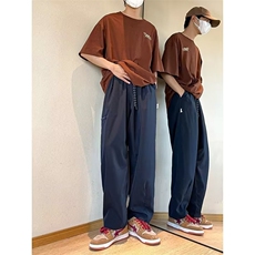 2023直筒长裤休闲裤子男士美式休闲裤高街潮牌工装裤K2152-p38，男装休闲裤，星座601-2