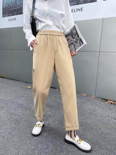 弹力休闲裤，女装休闲裤，研秀