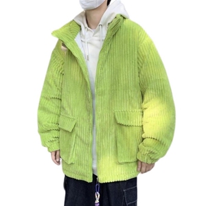 冬季棉服情侣灯芯绒棉衣新款工装宽松加厚棉袄外套TTM20 P60图片