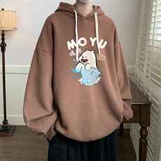 连帽卫衣男大码胖子帽衫大号运动服WY2414-P35，男装卫衣，电商A040