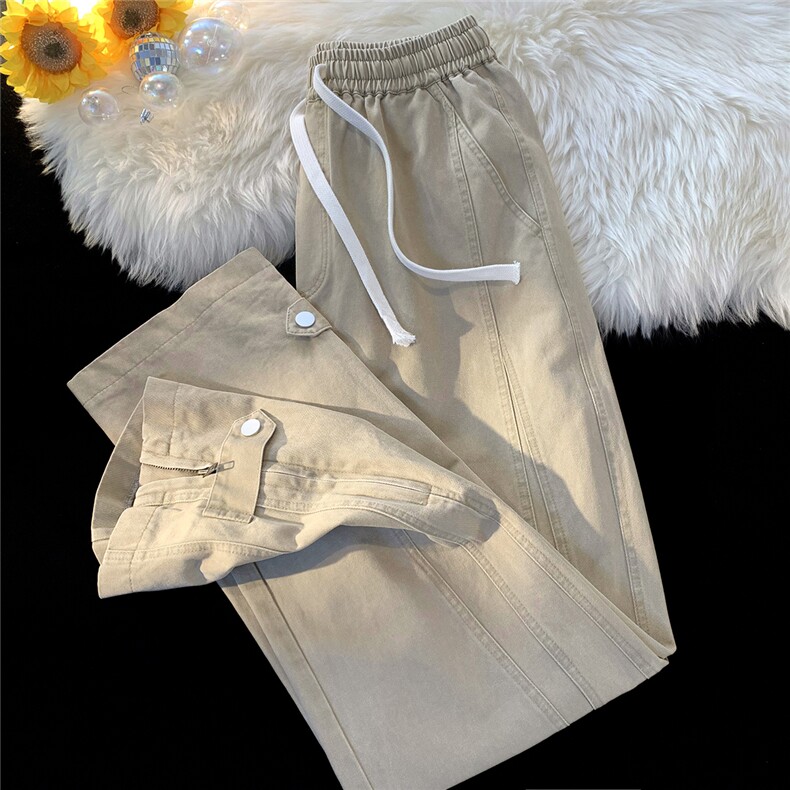 秋季新款水洗做旧休闲裤男工装D329-QM523-P60控78，男装工装外套，电商D329