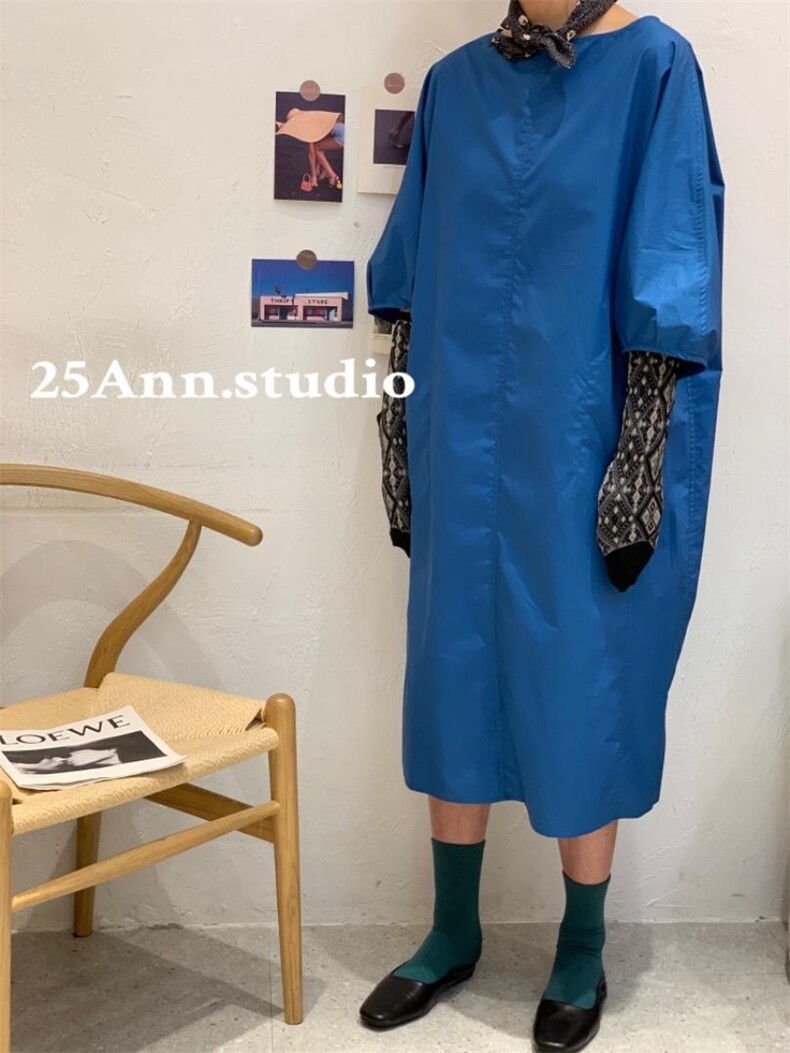 小廓形日系连衣裙，女装连衣裙，25Ann·Studio