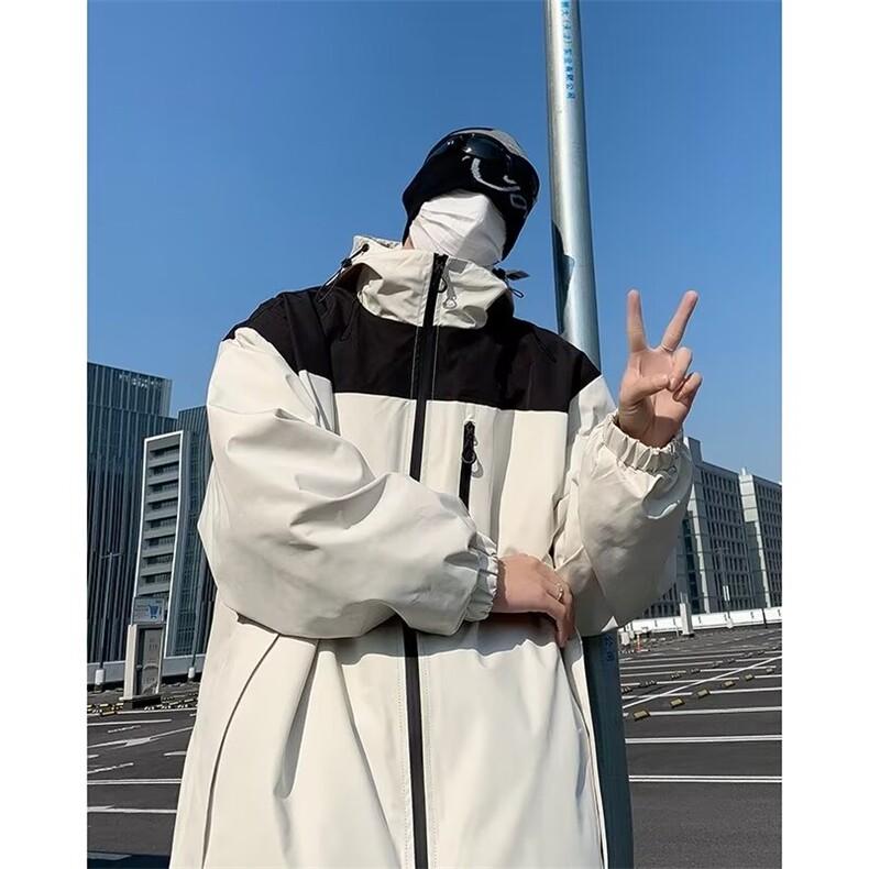 美式秋冬季新款锋衣两件套外套J6102P105,男装夹克,星座1116-2
